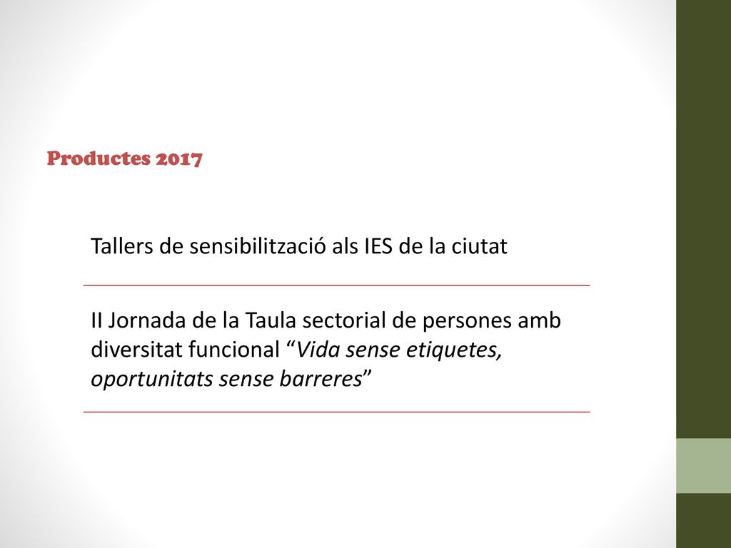 Taules Sectorials Del Cmss Avaluaci Activitat Ppt Descargar